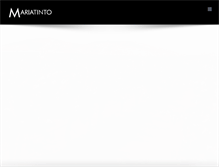 Tablet Screenshot of mariatinto.com
